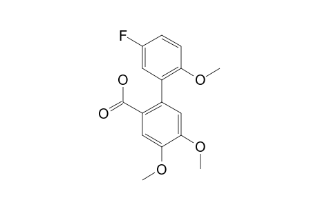 3,4-DIMETHOXY-6-(5-FLUORO-2-METHOXYPHENYL)-BENZOIC_ACID
