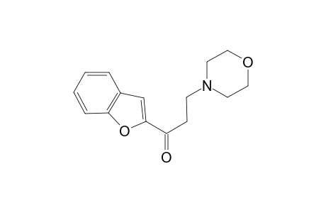 1-(1-Benzofuran-2-yl)-3-(4-morpholinyl)-1-propanone