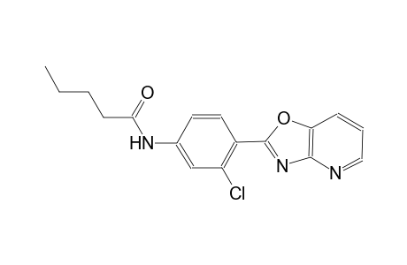 pentanamide, N-(3-chloro-4-oxazolo[4,5-b]pyridin-2-ylphenyl)-