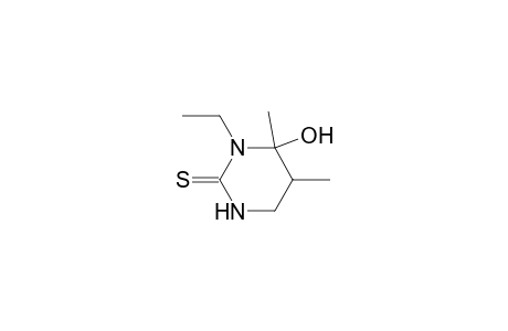 1-Ethyl-5,6-dimethyl-6-oxidanyl-1,3-diazinane-2-thione
