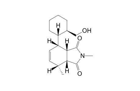 (3aR,4R,7R,7aS)-2,4-dimethyl-7-[(1S,2R)-2-methylolcyclohexyl]-3a,4,7,7a-tetrahydroisoindole-1,3-quinone