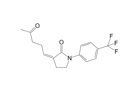 (Z)-3-(4-oxo-pentylidene)-1-(4-trifluoromethyl-phenyl)-pyrrolidin- 2-one