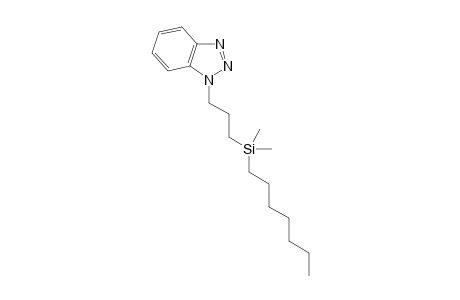 1-(3-(heptyldimethylsilyl)propyl)-1H-benzo[d][1,2,3]triazole