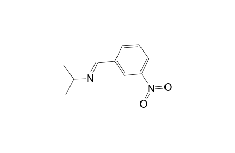 2-Propanamine, N-[(3-nitrophenyl)methylene]-