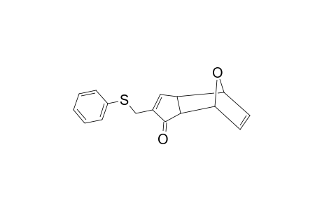 4,7-Epoxy-1H-inden-1-one, 3a,4,7,7a-tetrahydro-2-[(phenylthio)methyl]-, (3a.alpha.,4.beta.,7.beta.,7a.alpha.)-