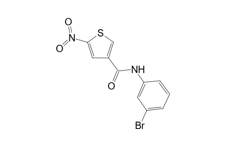 N-(3-bromophenyl)-5-nitro-3-thiophenecarboxamide