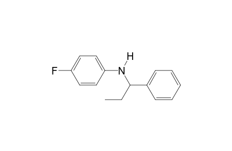 4-Fluoro-N-(1-phenylpropyl)aniline