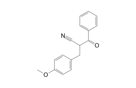 2-(4-methoxyphenylmethyl)-3-oxo-3-phenylpropanenitrile