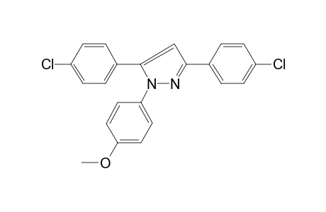 3,5-bis(4-chlorophenyl)-1-(4-methoxyphenyl)-1H-pyrazole