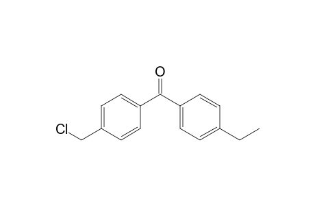 4-Chloromethyl-4'-ethylbenzophenone
