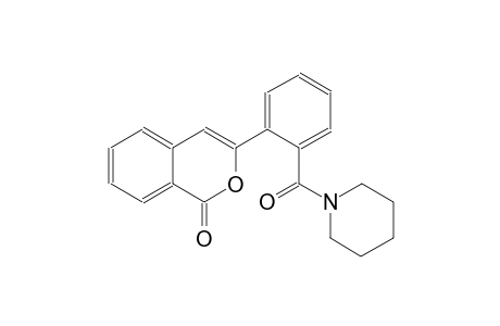 1H-2-benzopyran-1-one, 3-[2-(1-piperidinylcarbonyl)phenyl]-