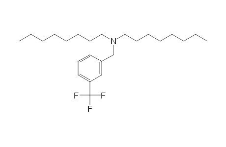 3-Trifluoromethylbenzylamine, N,N-dioctyl-