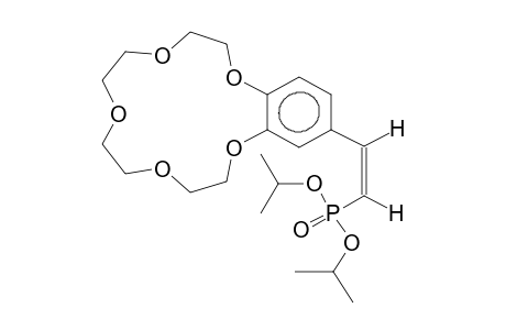CIS-4-(BETA-DIISOPROPOXYPHOSPHORYLVINYL)BENZO-15-CROWN-5