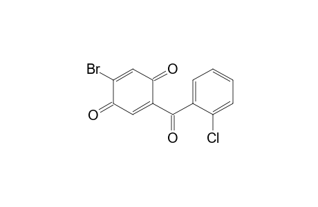 5-Bromo-2-(2-chlorobenzoyl)-1,4-benzoquinone