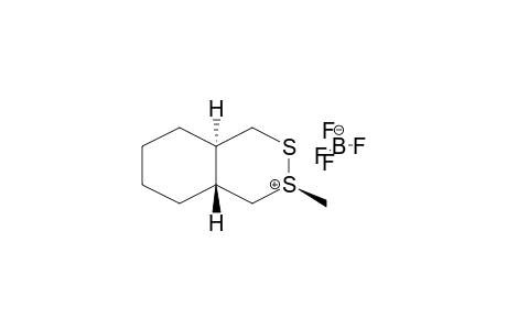 TRANS-1-METHYL-4,5-CYCLOHEXANO-1,2-DITHIANIUM TETRAFLUOROBORATE