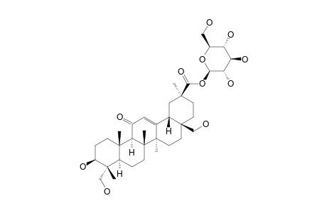 23,28-DIHYDROXY-18-BETA-GLYCYRRHETINIC-ACID-30-BETA-GLUCOPYRANOSYLESTER