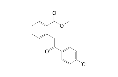 methyl 2-[2-(4-chlorophenyl)-2-oxoethyl]benzoate