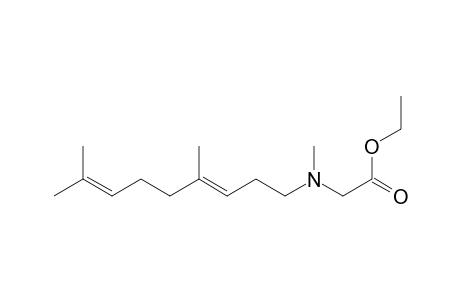 Ethyl 2-[N-Methyl-N-((E)-4,8-dimethyl-3,7-nonadienyl)amino]ethanoate