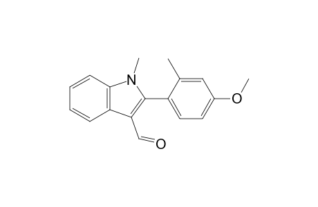 2-(4-Methoxy-2-methyl-phenyl)-1-methyl-indole-3-carbaldehyde