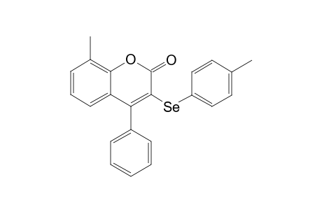 8-Methyl-4-phenyl-3-(p-tolylselanyl)-2H-chromen-2-one