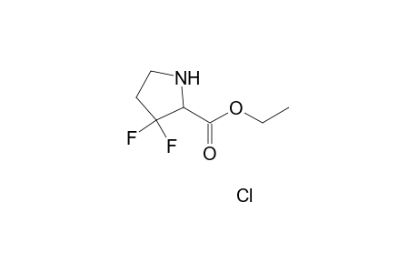 Ethyl 3,3-Difluoro-DL-prolinate Hydrochloride
