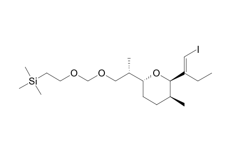 2-[[(2S)-2-[(2R,5S,6R)-6-[(1E)-1-(iodomethylene)propyl]-5-methyl-tetrahydropyran-2-yl]propoxy]methoxy]ethyl-trimethyl-silane