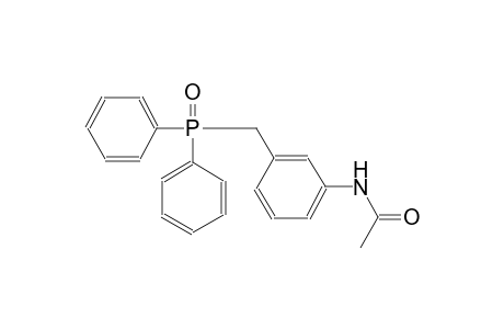 N-{3-[(diphenylphosphoryl)methyl]phenyl}acetamide