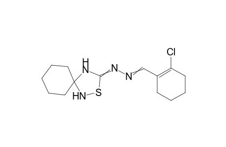5-(2-Chlorcyclohex-1-enyl-methylenhydrazono)-3,3-pentamethylen-1,2,4-thiadiazolidine