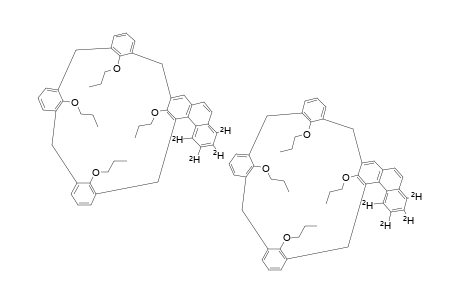 RAC-CONE-9,10,11,12-TETRADEUTERIO-33,34,35,36-TETRAKIS-(PROPYLOXY)-CALIX-[3]-BENZENE-[1]-PHENANTHRENE