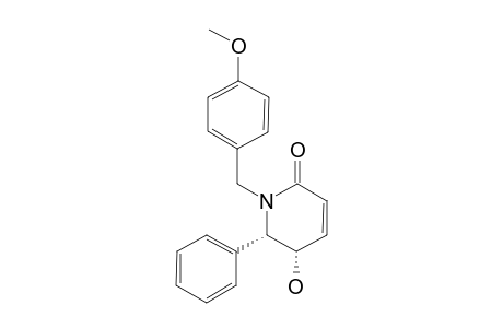 (CIS)-(-)-(5S,6S)-5-HYDROXY-1-(4-METHOXYBENZYL)-6-PHENYL-5,6-DIHYDROPYRIDIN-2(1H)-ONE