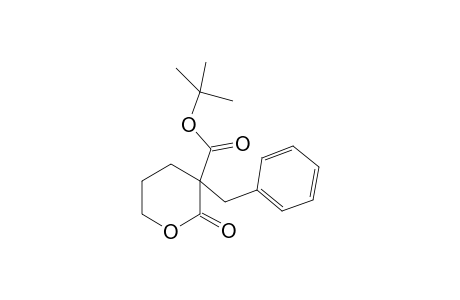 2-Oxo-3-(phenylmethyl)-3-oxanecarboxylic acid tert-butyl ester