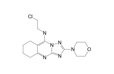 5-(2-CHLOROETHYLAMINO)-2-(MORPHOLIN-4-YL)-6,7,8,9-TETRAHYDRO-1,2,4-TRIAZOLO-[5,1-B]-QUINAZOLINE