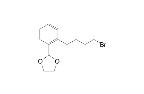 2-[2-(4-bromanylbutyl)phenyl]-1,3-dioxolane