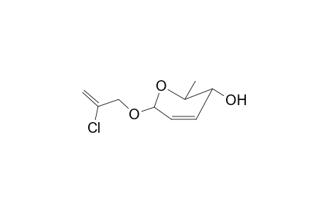 2'-Chloropro-2-enyl 2,3,6-trideoxy-.alpha.,L-erythro-hex-2-enopyranoside