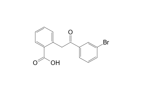 2-[2-(3-bromophenyl)-2-keto-ethyl]benzoic acid