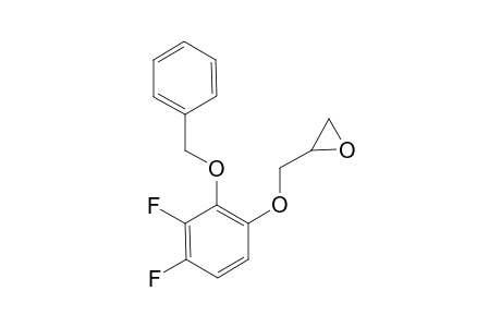 2-{[2-(Benzyloxy)-3,4-difluorophenoxy]methyl}oxirane