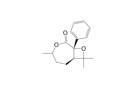 8,8-Dimethyl-2-oxo-1-phenyl-3,9-dioxabicyclo[5.2.0]nonane