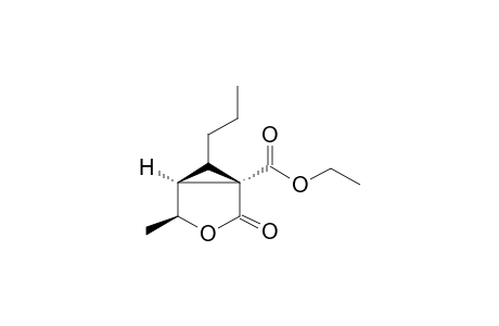 1-ETHOXYCARBONYL-4-METHYL-6-PROPYL-3-OXABICYCLO[3.1.0]HEXAN-2-ONE(ISOMER MIXTURE)