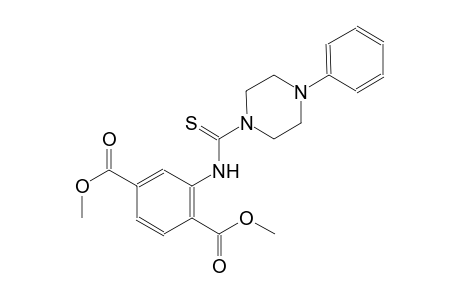 1,4-benzenedicarboxylic acid, 2-[[(4-phenyl-1-piperazinyl)carbonothioyl]amino]-, dimethyl ester