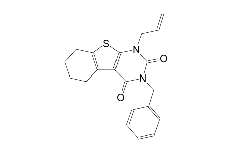 benzo[4,5]thieno[2,3-d]pyrimidine-2,4(1H,3H)-dione, 5,6,7,8-tetrahydro-3-(phenylmethyl)-1-(2-propenyl)-