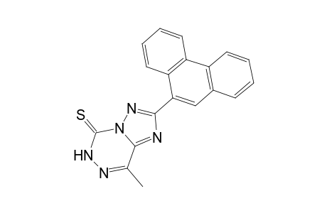 8-Methyl-2-phenanthren-9-yl-6H-[1,2,4]triazolo[1,5-d][1,2,4]triazine-5-thione