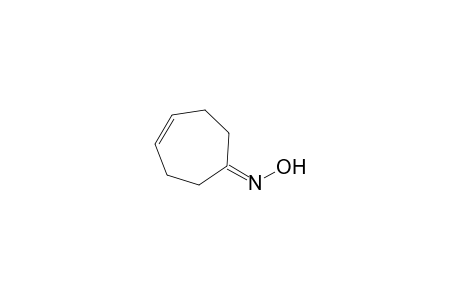 4-Cyclohepten-1-one, oxime