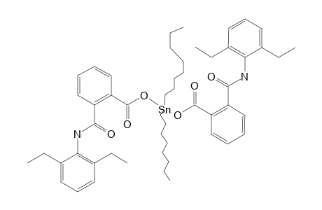 BIS-[2-[(2',6'-DIETHYLPHENYLAMIDO)]-BENZOIC-ACID]-DI-(N-OCTYL)-TIN-(IV)