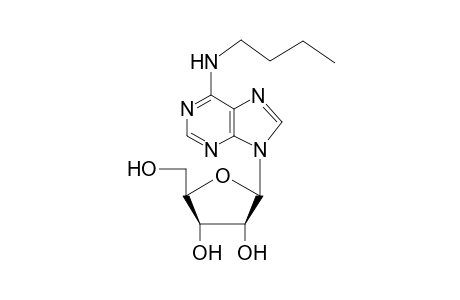 2-(6-Butylamino-purin-9-yl)-5-hydroxymethyl-tetrahydro-furan-3,4-diol