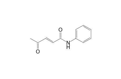 (E)-4-keto-N-phenyl-pent-2-enamide