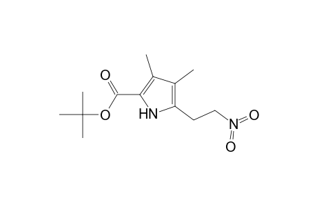 3,4-Dimethyl-5-(2-nitroethyl)-1H-pyrrole-2-carboxylic acid tert-butyl ester