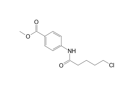 1-N-[4-(Methoxycarbonylphenyl)amino]-5-chloropentanone