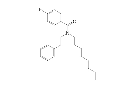 Benzamide, 4-fluoro-N-(2-phenylethyl)-N-octyl-