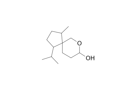 7-Oxaspiro[4.5]decan-8-ol, 1-methyl-4-(1-methylethyl)-