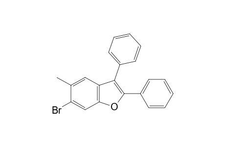 6-bromo-2,3-diphenyl-5-methylbenzofuran